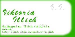 viktoria illich business card